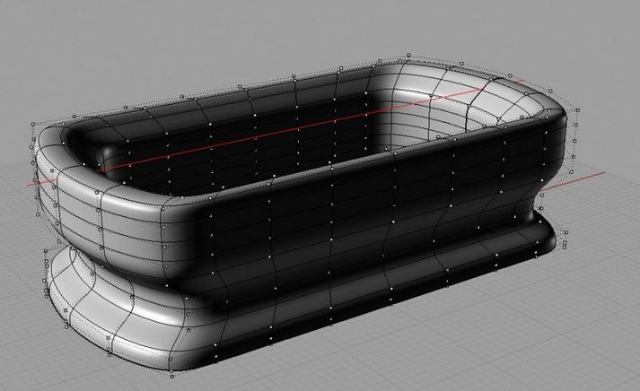 rhino实例教程：rhino浴缸建模教程