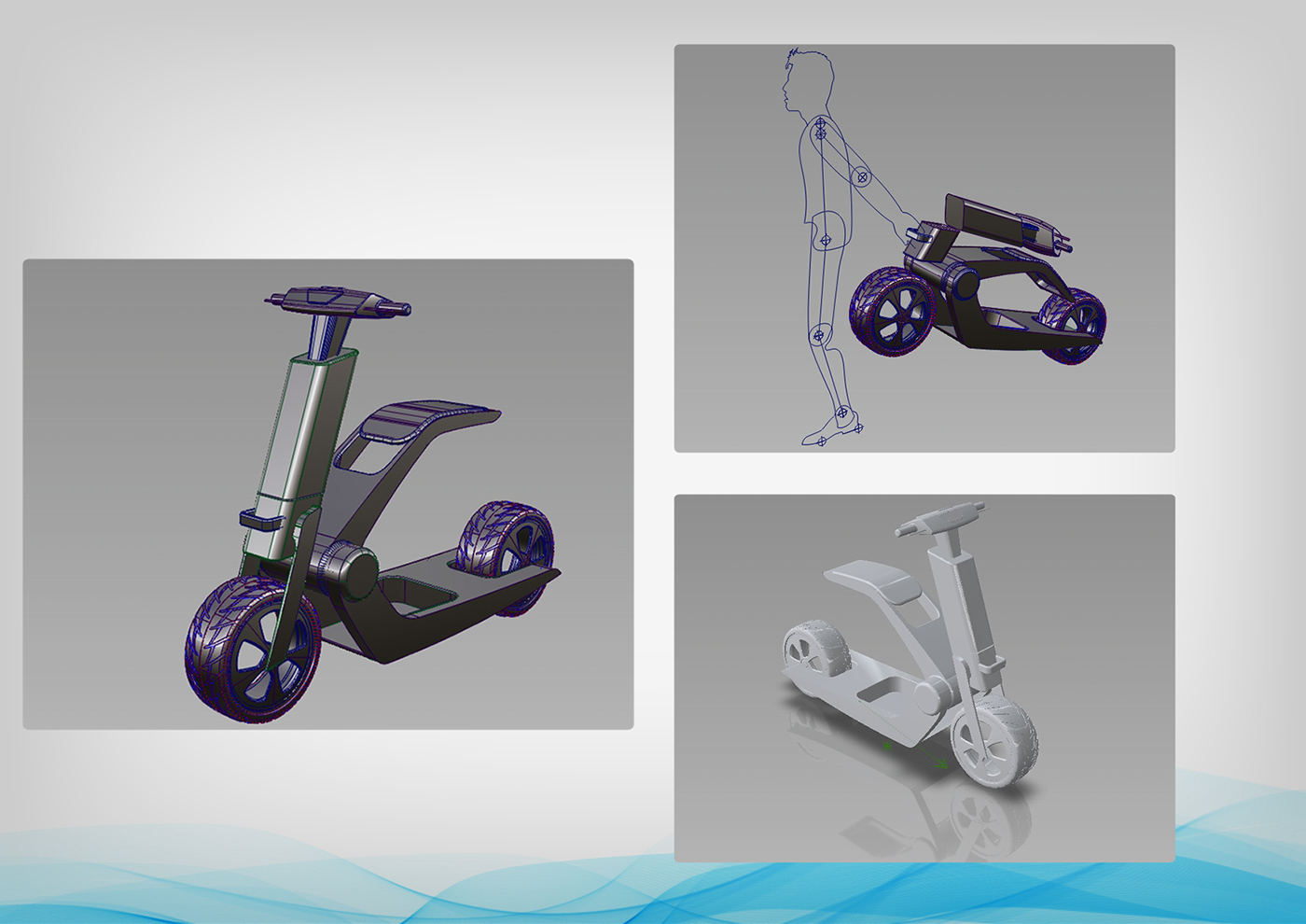都市代步Dvigo电动助力车创意设计_交通|开始懂了-优秀工业设计作品-优概念