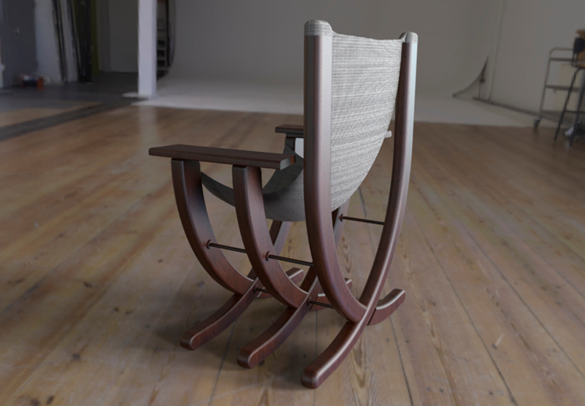 创意木质Lorica椅子设计