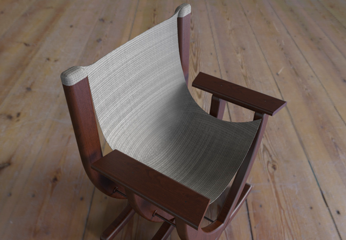 创意木质Lorica椅子设计