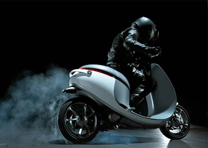 gogoro智能电动摩托车