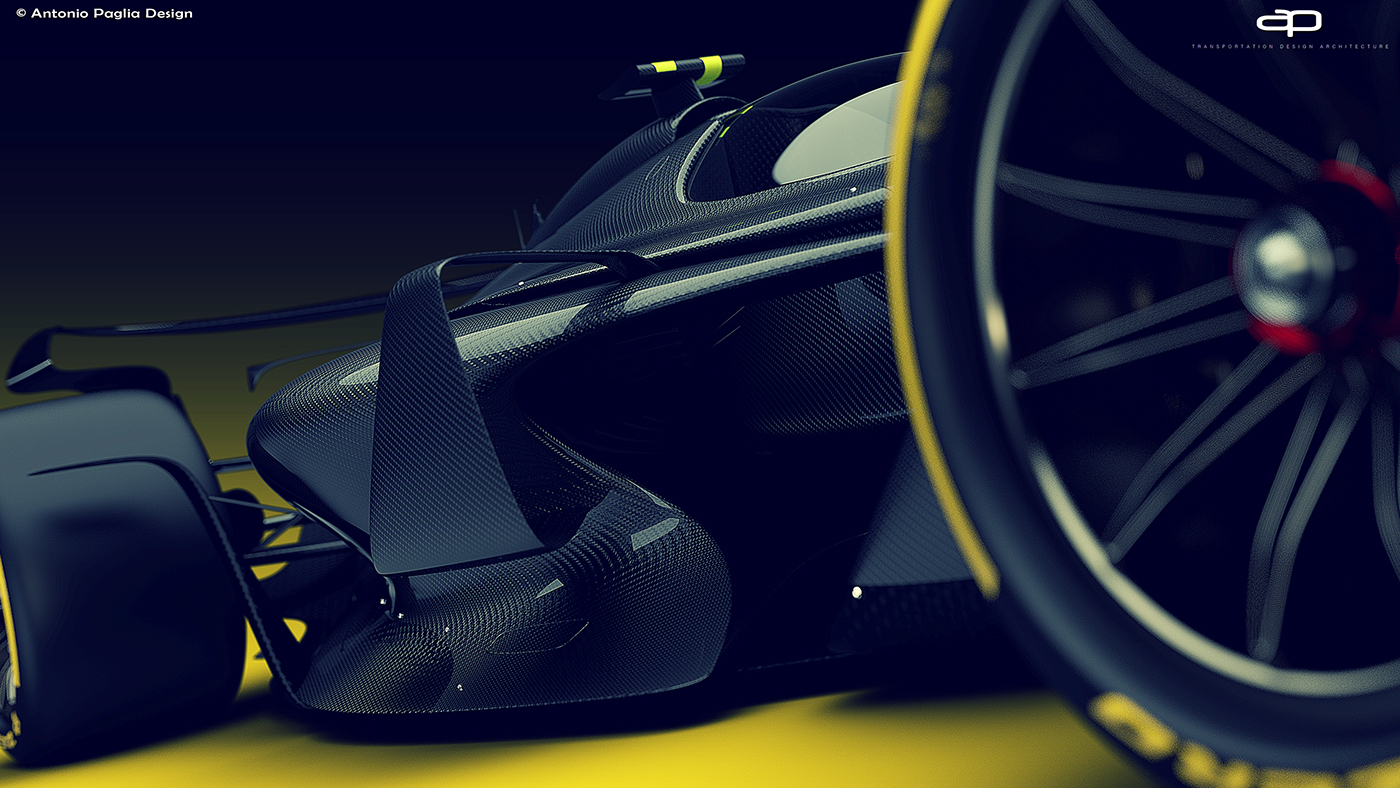 2025年F1赛车视觉概念设计