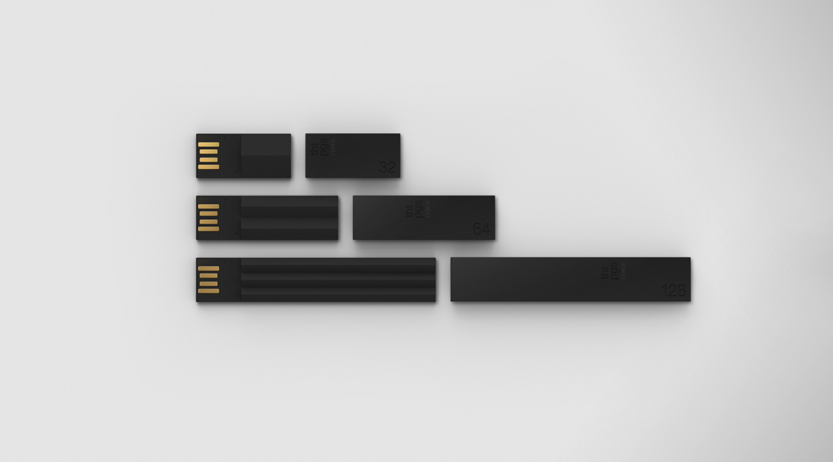 极简主义u盘USB棒设计