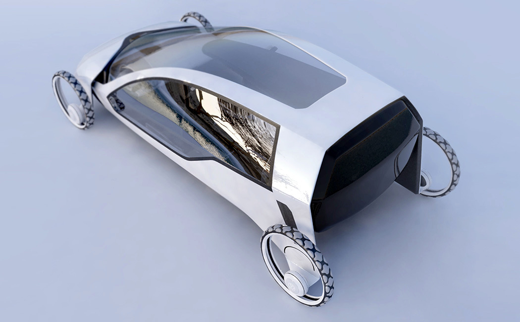 大众太阳能概念汽车设计