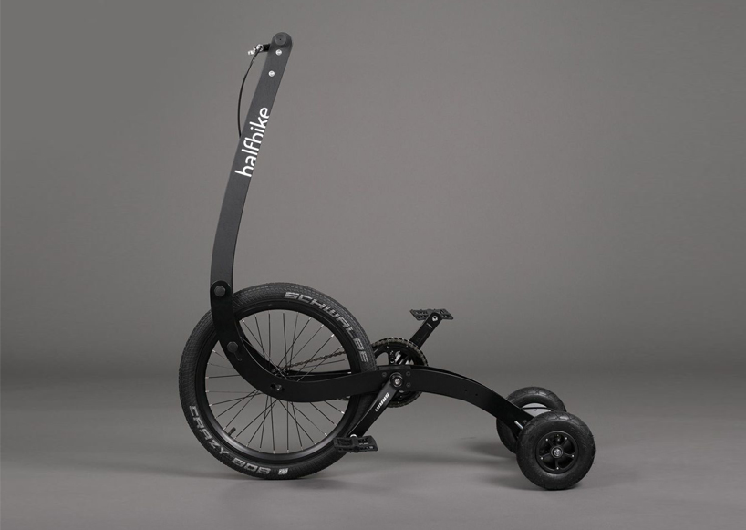 HalfbikeII站着骑的自行车设计